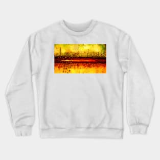 LAVA and VOLCANIC Series Number 4 Crewneck Sweatshirt